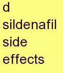 h sildenafil side effects