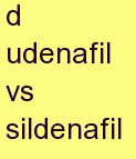 g udenafil vs sildenafil