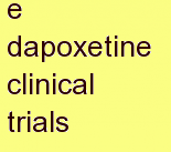 k dapoxetine clinical trials