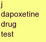 x dapoxetine drug test