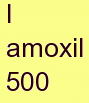 h amoxil 500