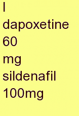 u dapoxetine 60 mg sildenafil 100mg