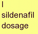 o sildenafil dosage