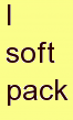 y soft pack