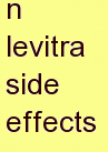 s levitra side effects