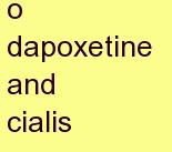 k dapoxetine and cialis