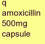 p amoxicillin 500mg capsule