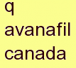 a avanafil canada