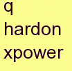 p hardon xpower