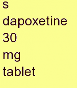 g dapoxetine 30 mg tablet