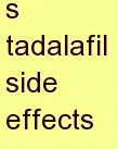 m tadalafil side effects