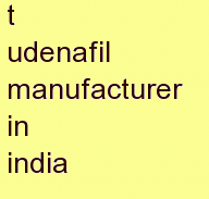 b udenafil manufacturer in india