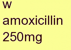 t amoxicillin 250mg