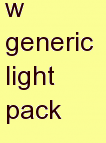 s generic light pack
