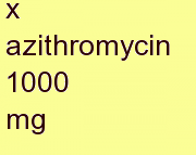 g azithromycin 1000 mg