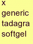 g generic tadagra softgel