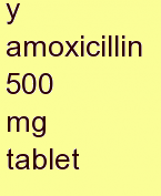 q amoxicillin 500 mg tablet