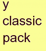 q classic pack