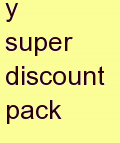 h super discount pack