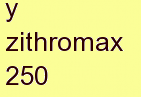 h zithromax 250