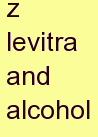 o levitra and alcohol